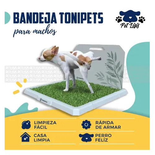Bandeja Sanitaria Tonipets C/acc Perros Cachorros