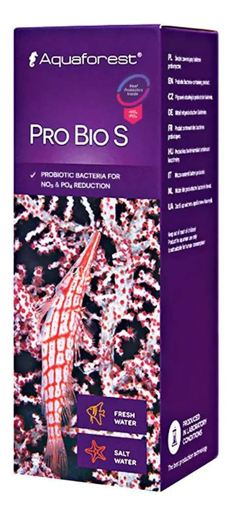 Liquido Pro Bio S 10ml Reductor No3/po4 Aquaforest Acuario