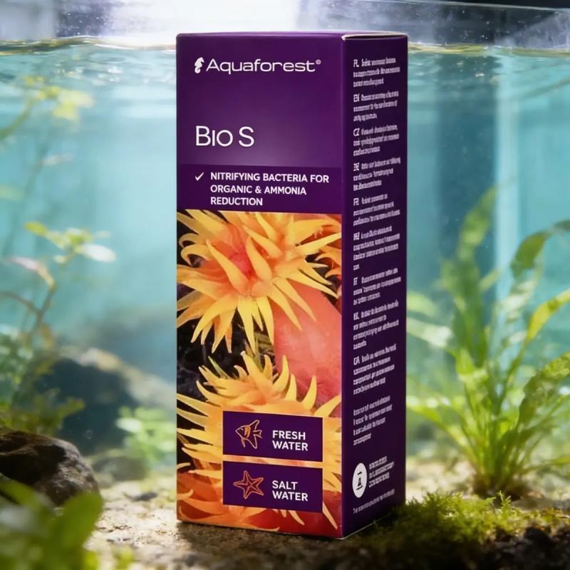 Liquido Bacterias Probióticas Bio S 50ml Aquaforest Acuario