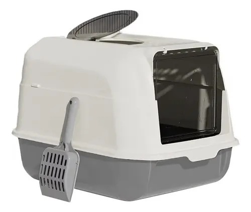 Litera Caja Bandeja Sanitaria Gatos Cerrada Traniela Petlisis
