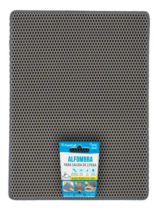 Alfombra Para Salida De Litera Gatos 45x55 Mascotas Cancat