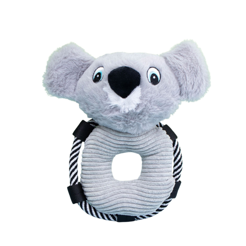 Juguete Peluche Para Perros Koala Con Chifle Petlisis