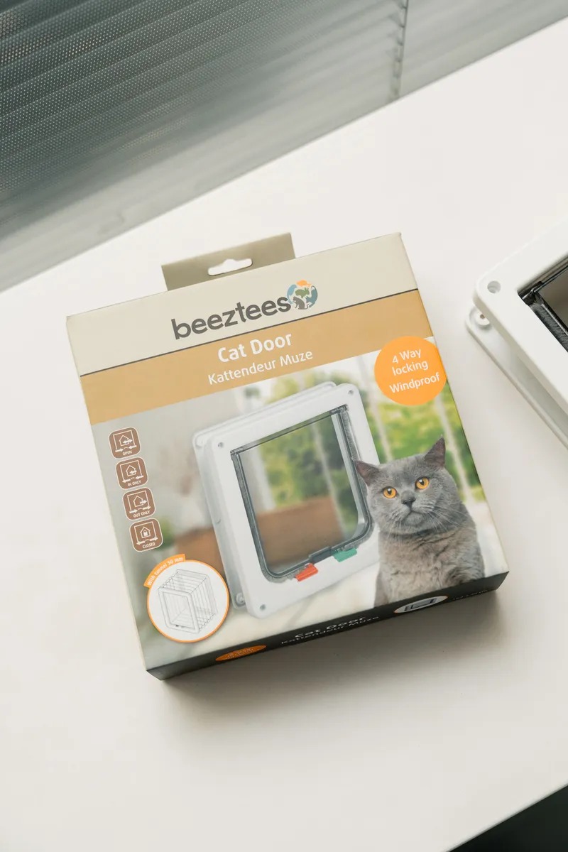 Puerta Vaiven Beeztees 4 Posiciones Perros Gatos Mascotas