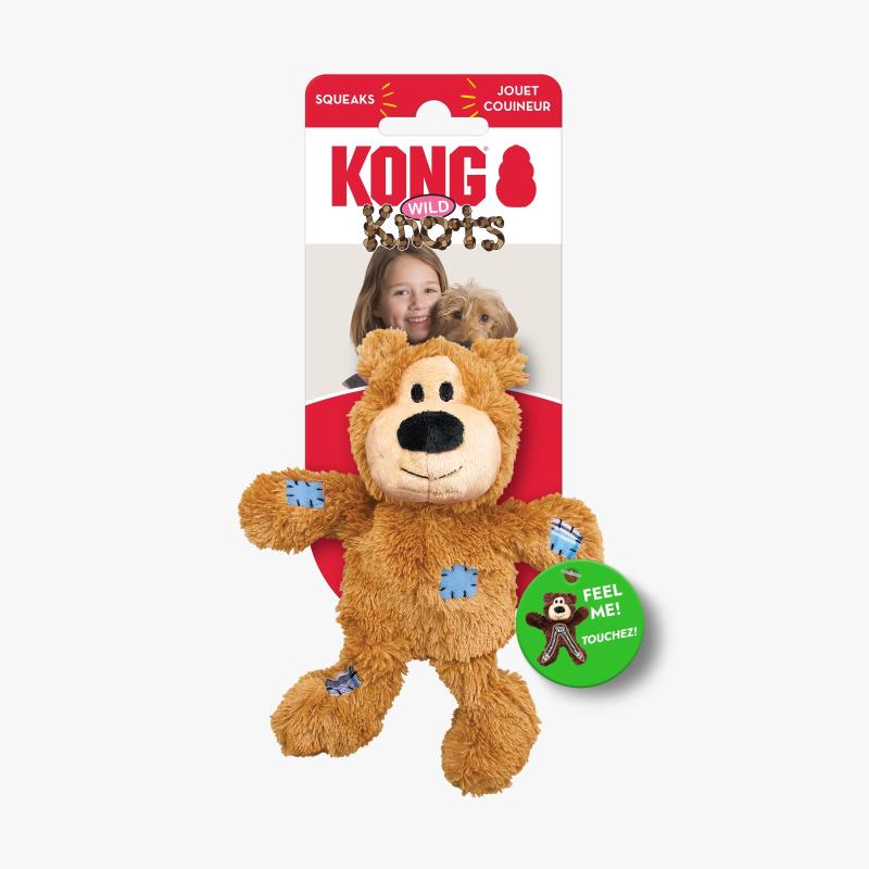 Juguete Peluche Oso Knots Assorted Md/LG Kong Perros Mascota Agregar a favoritos