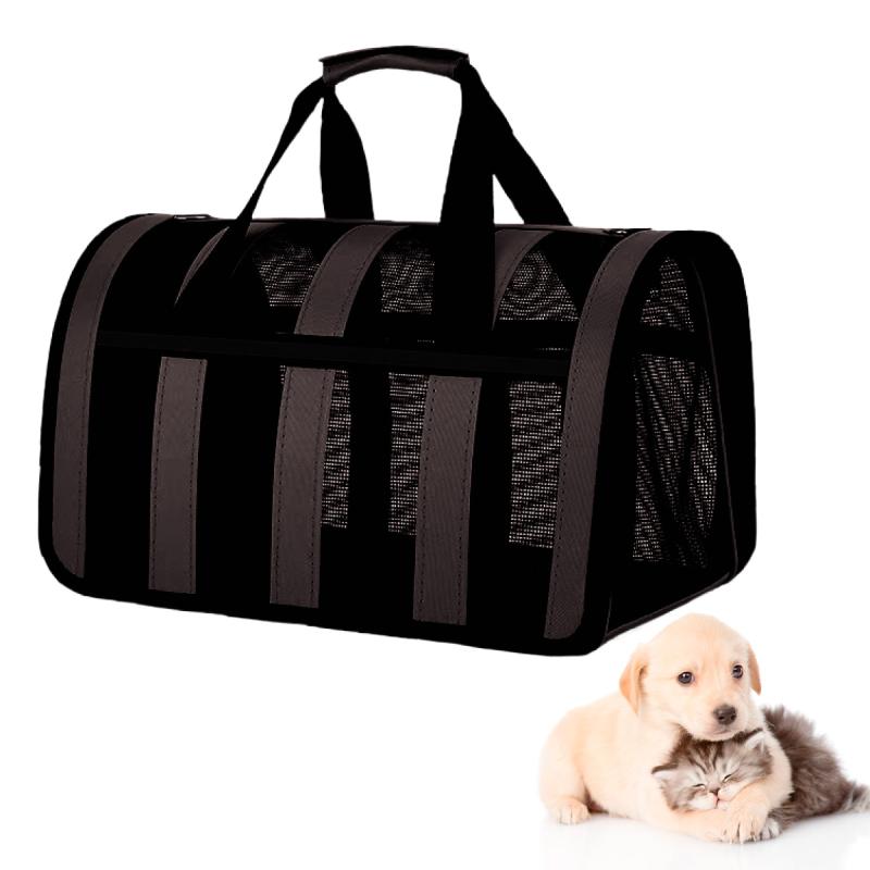 Bolso Transportador Rayado S Para Mascotas