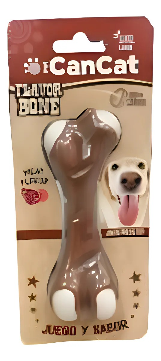 Juguete Hueso De Nylon Large Cancat Parra Perros Mascotas