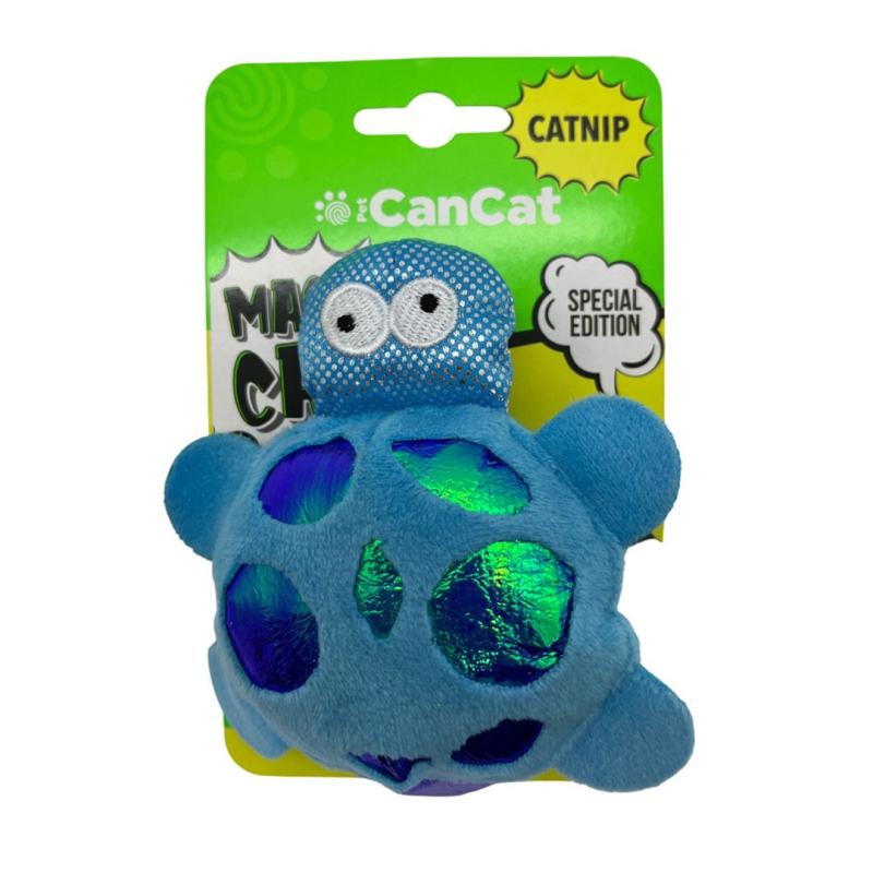 Juguete Tortuga C/ Catnip 12cm Para Gatos Mascotas