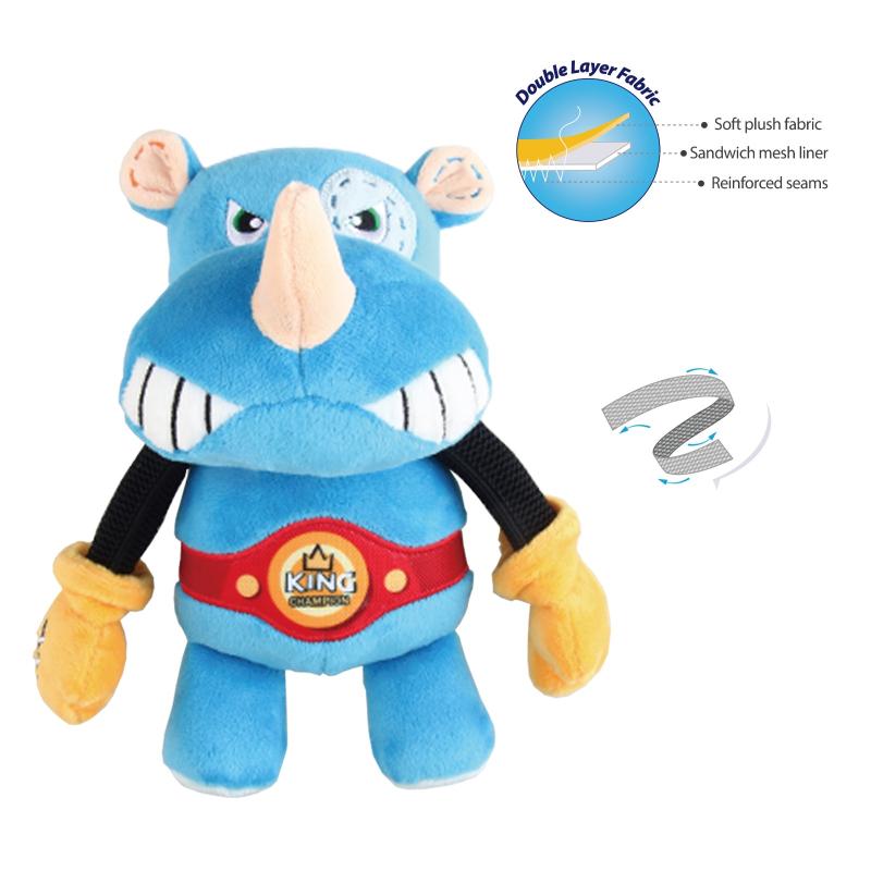 Juguete Para Perros Peluche Rock Boxing Gigwi Mascotas
