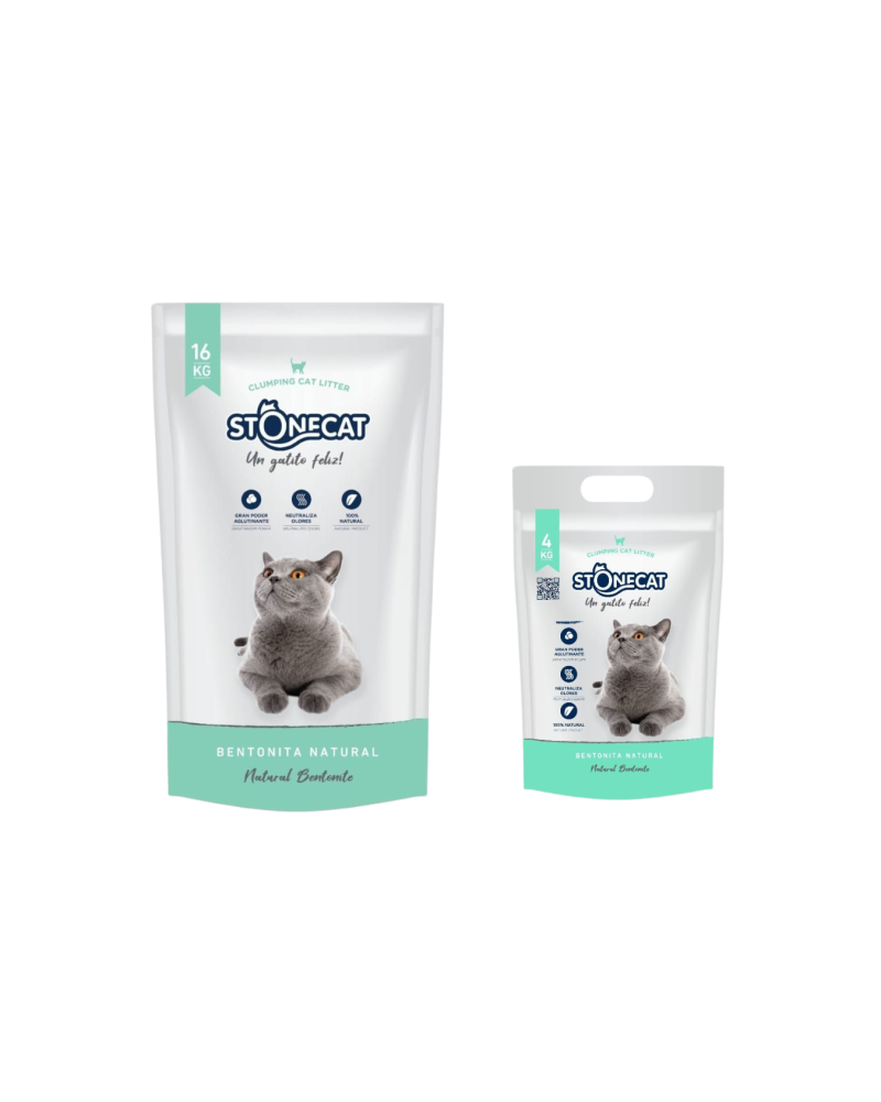 Piedritas Para Gatos Stone Cat Aglomerantes Arena X20 Kg