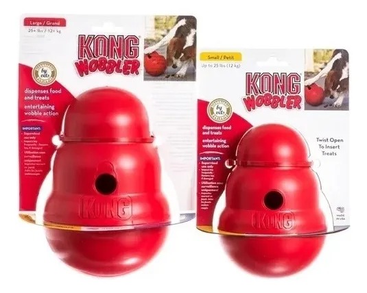 Juguete Para Perro Rellenable Wobbler Small Kong Mascotas