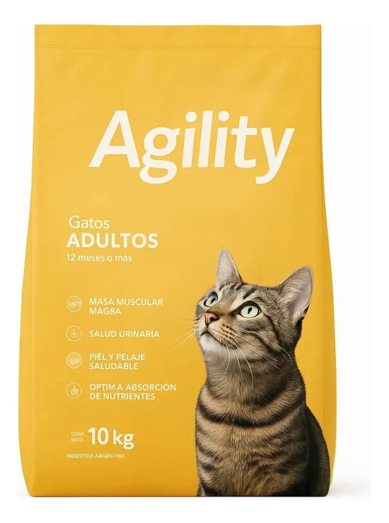 Alimento Para Gato Agility Gato Adulto 10kg