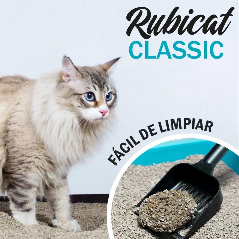 Piedritas Para Gatos Aglomerante Rubicat Classic 2x5kg Persa