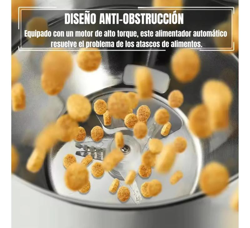 Dispenser Alimento Comedero Doble Automatico 3lt Mascotas