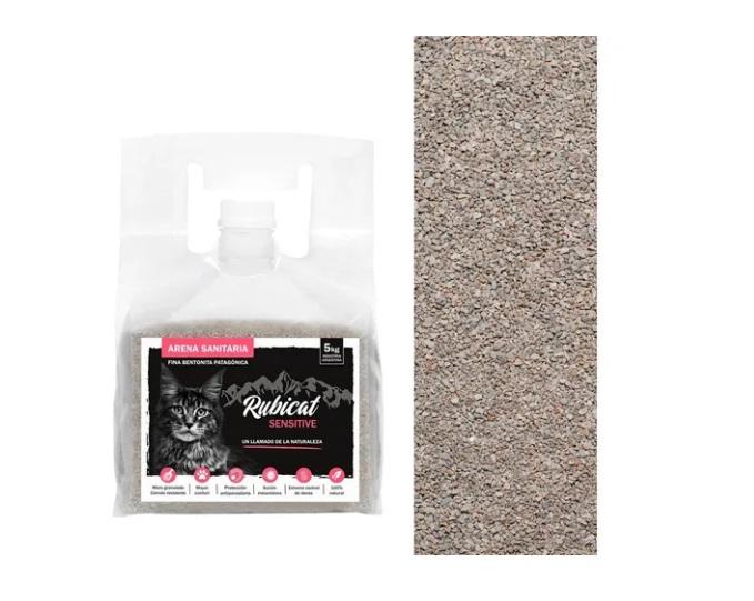 Piedritas Para Gatos Aglomerantes Rubicat Sensitive X4 20kg!