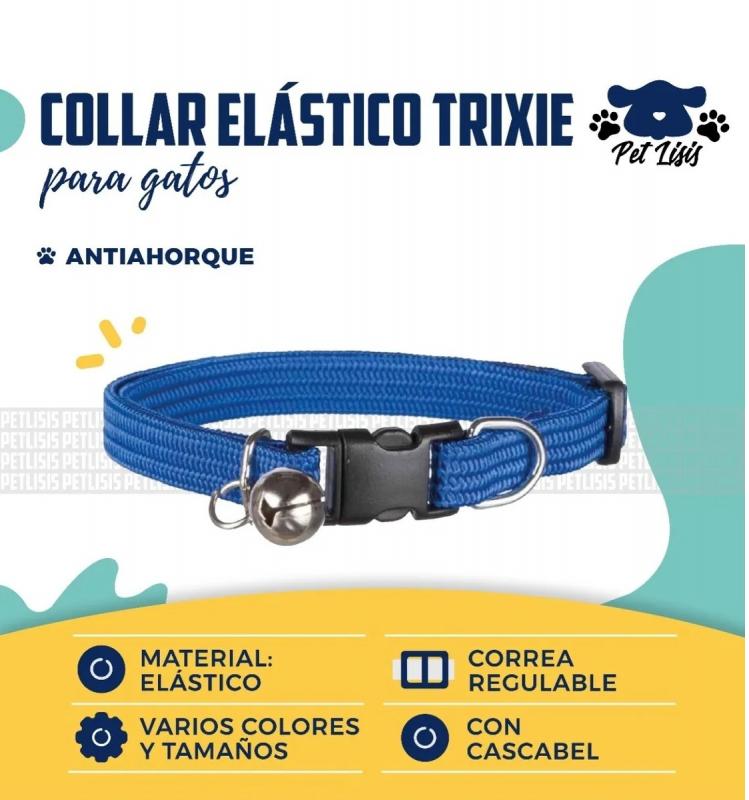 Collar Gatos Trixie Elastico Antiahorque Persa Siames