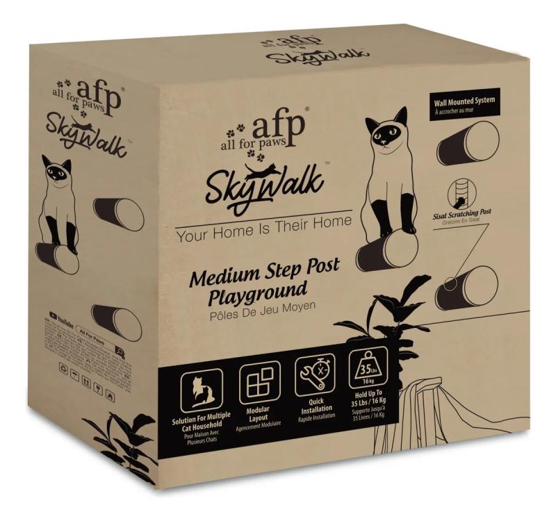 Set de 3 Rascadores de Paso Para Gatos Afp Millex