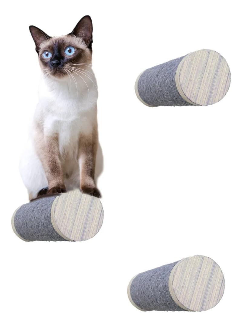 Set de 3 Rascadores de Paso Para Gatos Afp Millex