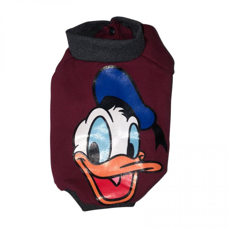 Ropa Para Perros Buzo Animado Pato Donald Abrigo Gatos Cachorro Mascotas