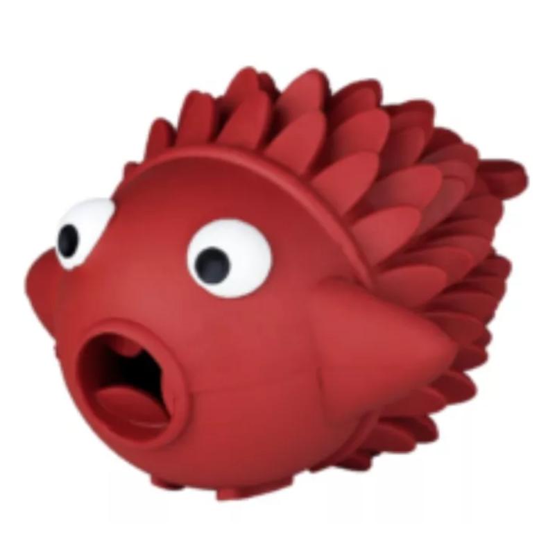 Juguete Pez Globo Aroma Carne Perros Cachorros