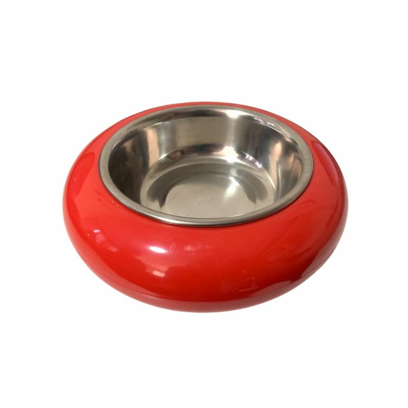 Comedero Bebedero Melamina Redondo Small Perros Mascotas