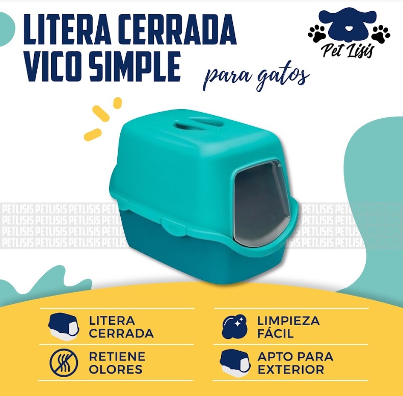 Litera Cerrada Trixie P/gatos Persa Vico Simple