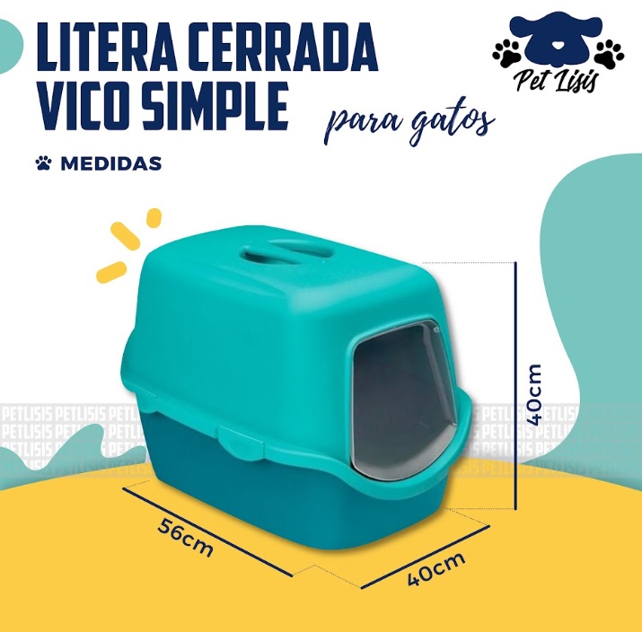 Litera Cerrada Trixie P/gatos Persa Vico Simple