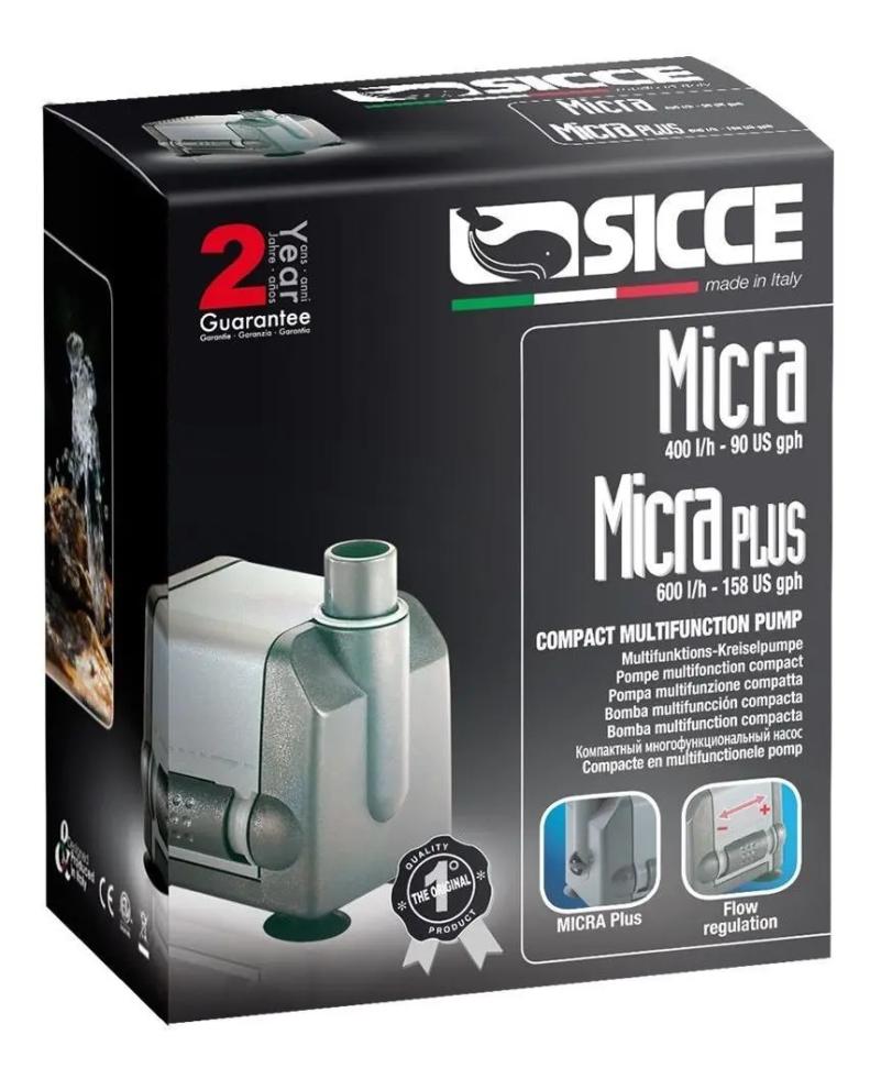Bomba De Agua Sicce Micra Sumergible 600lh 6.5w Acuarios
