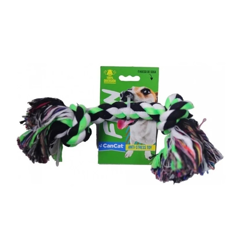 Juguete Soga 5,5 Fun Cancat Perro Chico Cachorros