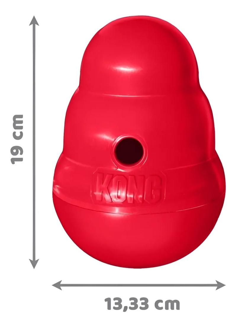 Juguete Para Perro Rellenable Wobbler Large Kong Mascotas