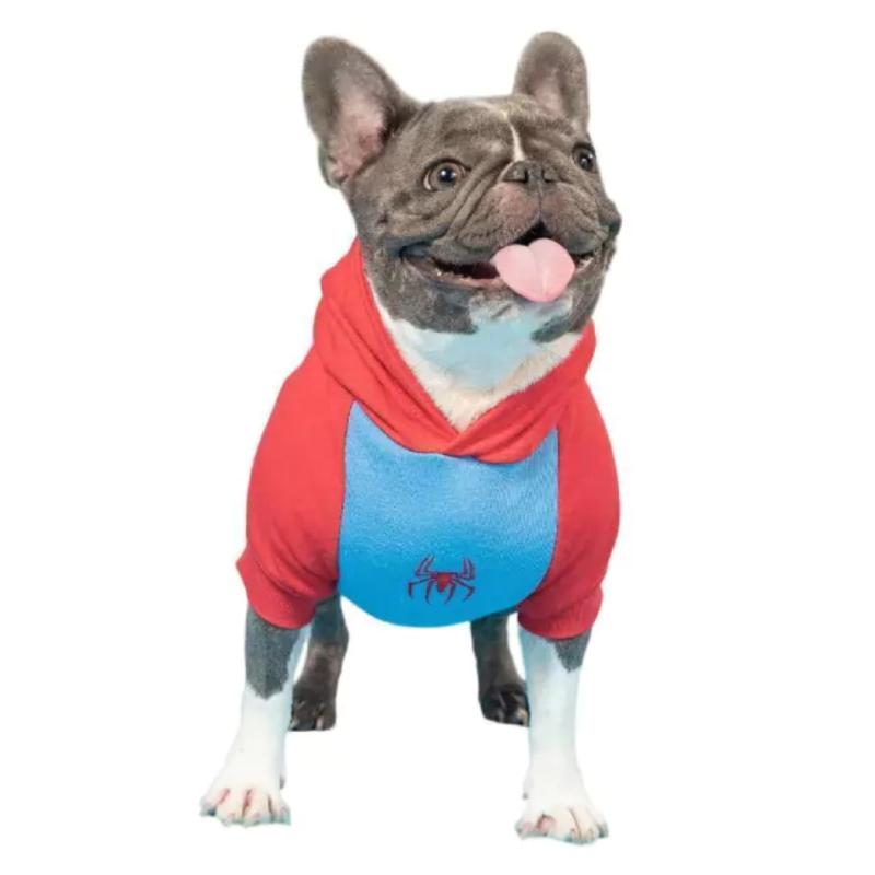 Ropa Para Perros Buzo Spider Capucha Cachorros Adulto Mascota