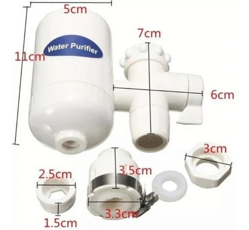 Filtro Purificador De Agua Cerámico Carbón
