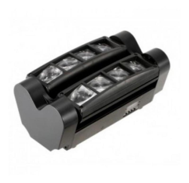 Cabezal Spider Led Rgbw Doble Barra De Led Movil Beam