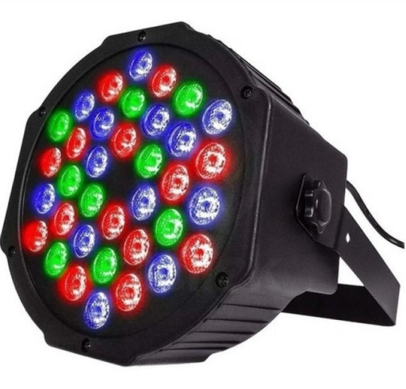 Luz Proton Par 36 Luces Audioritmica Dj Dmx Iluminacion Led
