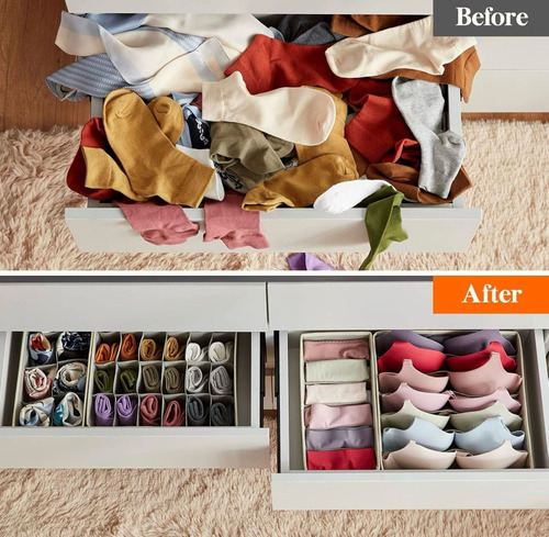Organizador Para Ropa Interior De Cajones