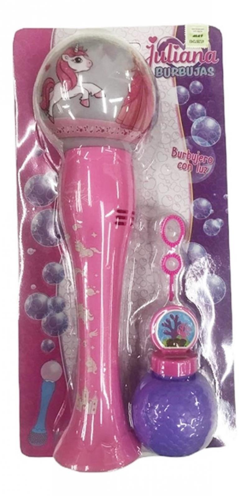 Juliana Burbujero Magico Con Luz Burbuja Automatic