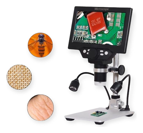 Microscopio Digital De Amplificación Continua 1-1200x