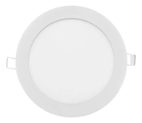 Plafón Panel Led Sica Redondo Embutir 12w Ld