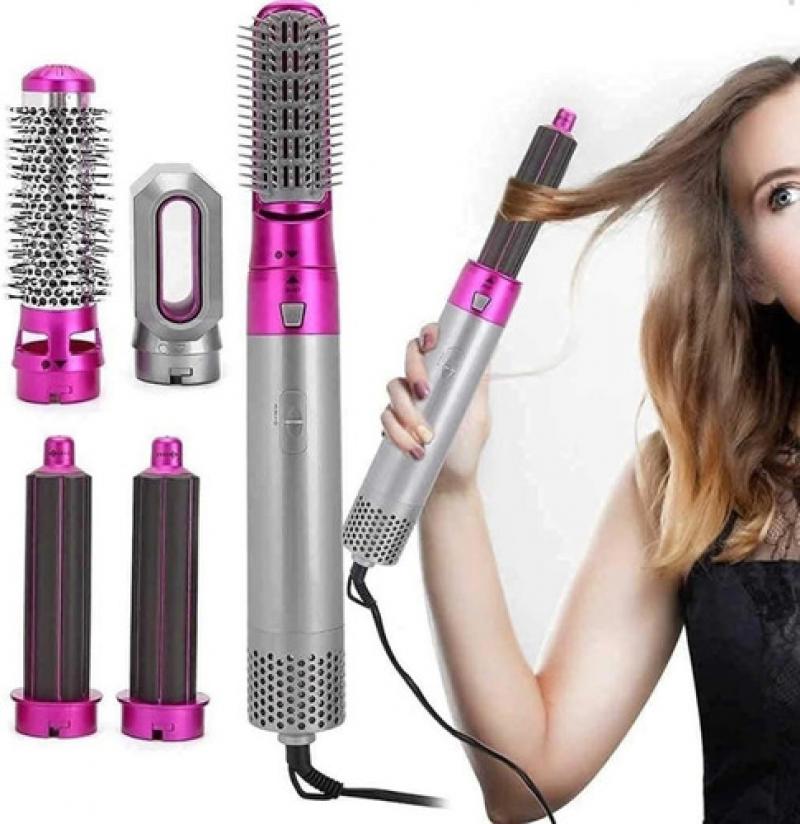 Cepillo Secador Set Moldeador 5 En 1 Eléctrico Accesorios