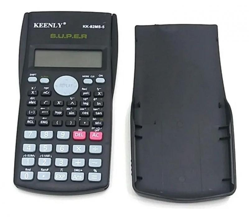 Calculadora Científica Keenly Kk82ms 12 Dígitos Con Tapa