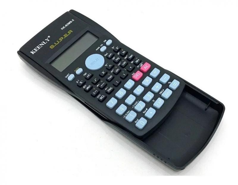Calculadora Científica Keenly Kk82ms 12 Dígitos Con Tapa