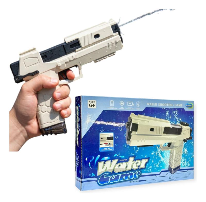 Pistola De Agua Eléctrica Automática Recargable