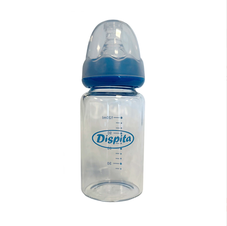 Biberón de Vidrio de Borosilicato x 125 ml Dispita 11005