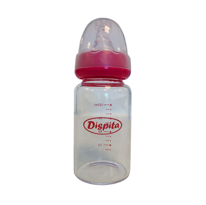 Biberón de Vidrio de Borosilicato x 125 ml Dispita 11005