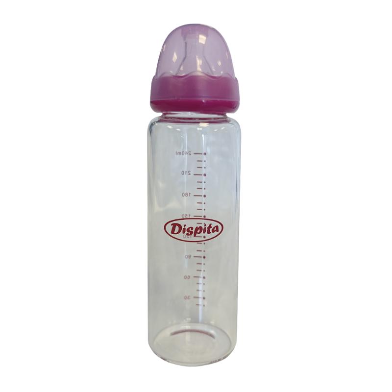 Mamadera de Vidrio de Borosilicato x 250 ml Dispita 11014