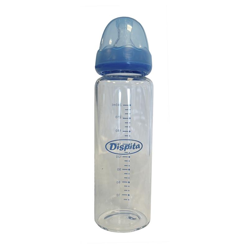 Mamadera de Vidrio de Borosilicato x 250 ml Dispita 11014