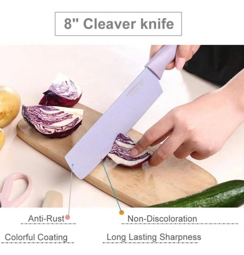 Set De Cuchillos Profesionales Para Cocina De Acero Inoxidables