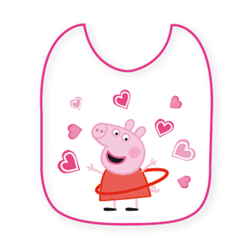 Babero Mediano Peppa Pig Dispita 60021