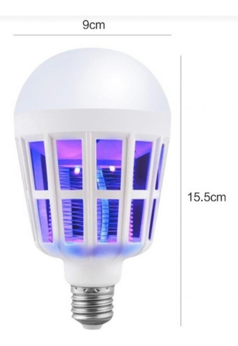 Lampara Led Mata Moscas Mosquitos Insectos