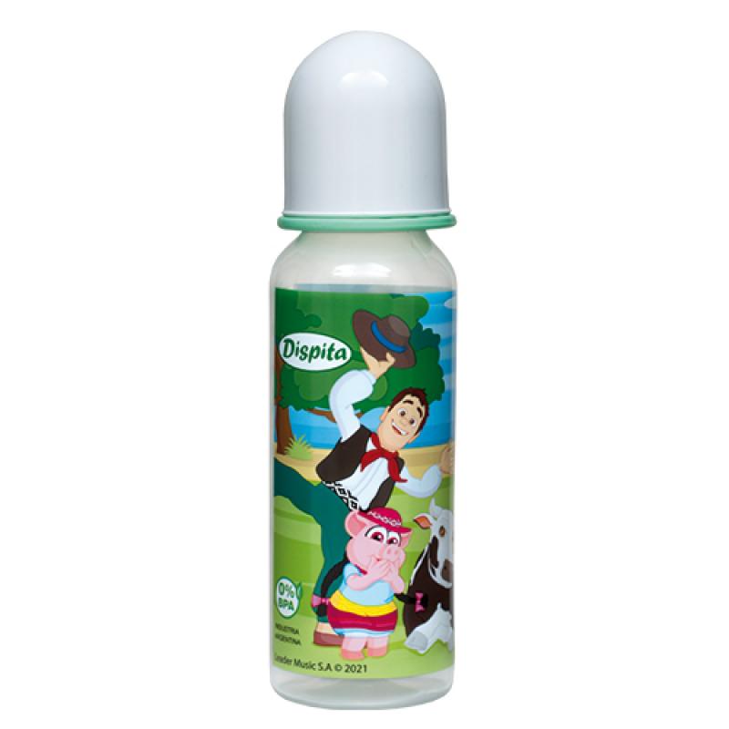 Mamadera Estampada DL La Granja de Zenón x 250ml Dispita 70006