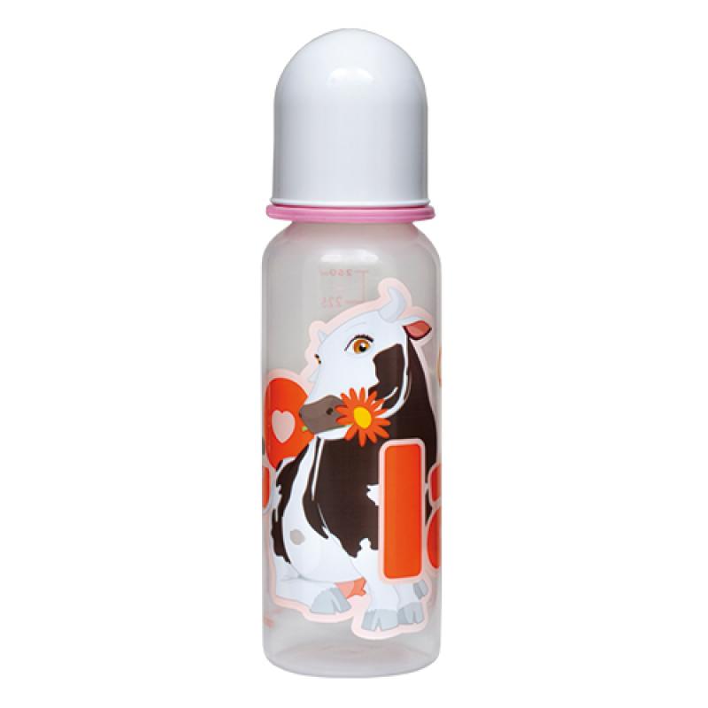 Mamadera Estampada DL La Granja de Zenón x 250ml Dispita 70006